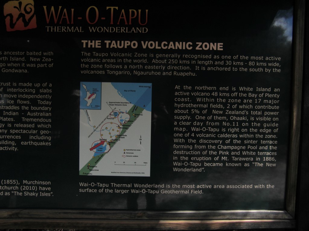 Tolle Infos über das vulkanische Gebiet der Taupo-Region